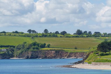 Falmouth şehri Cornwall 'da