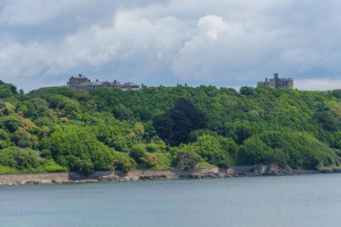 Falmouth şehri Cornwall 'da