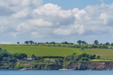 Falmouth şehri Cornwall 'da