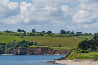 Falmouth şehri Cornwall 'da