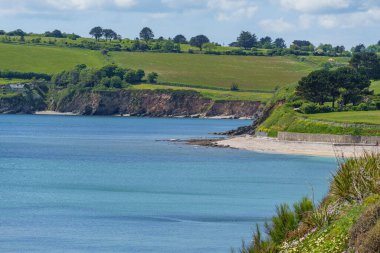 Falmouth şehri Cornwall 'da