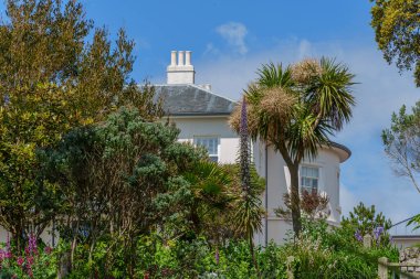 Falmouth şehri Cornwall 'da