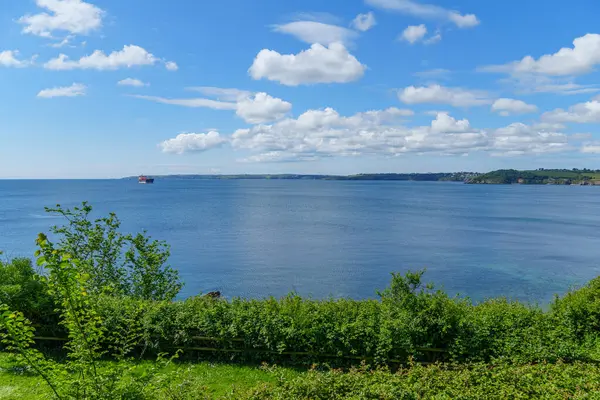 Cornwall 'daki Falmouth şehri.