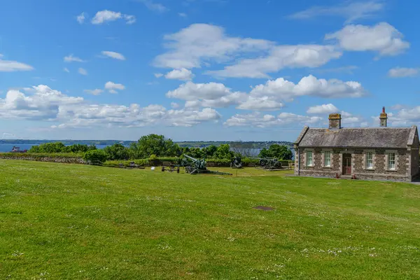 Cornwall 'daki Falmouth şehri.