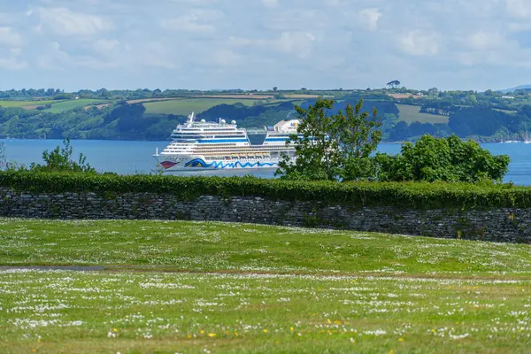 Cornwall 'daki Falmouth şehri.