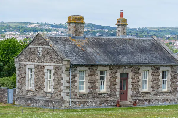 Cornwall 'daki Falmouth şehri.