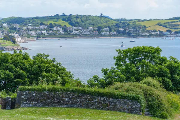 Cornwall 'daki Falmouth şehri.