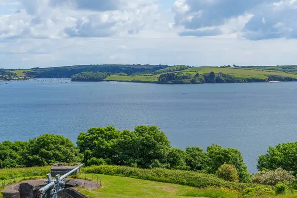 Cornwall 'daki Falmouth şehri.