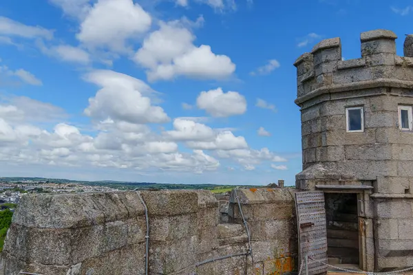 Cornwall 'daki Falmouth şehri.