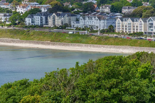 Cornwall 'daki Falmouth şehri.