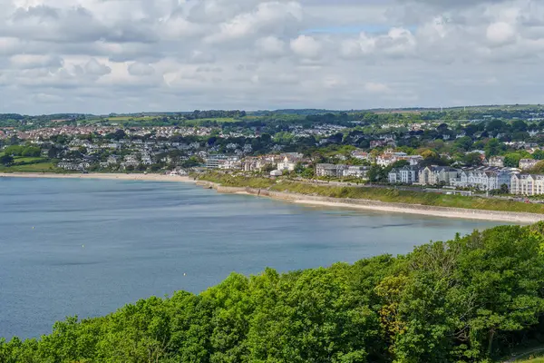 Cornwall 'daki Falmouth şehri.