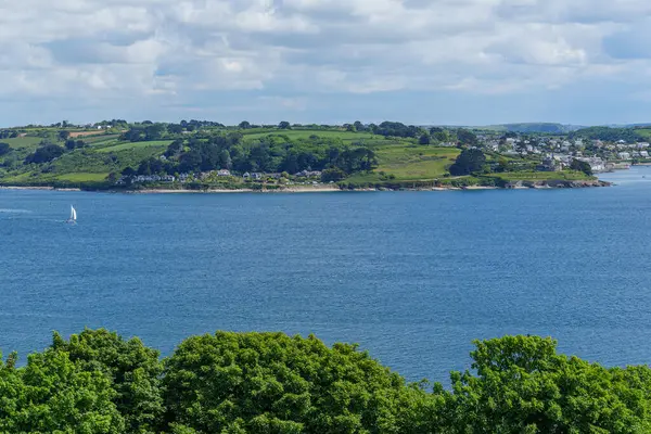 Cornwall 'daki Falmouth şehri.