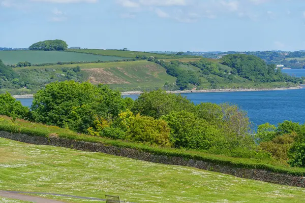 Cornwall 'daki Falmouth şehri.