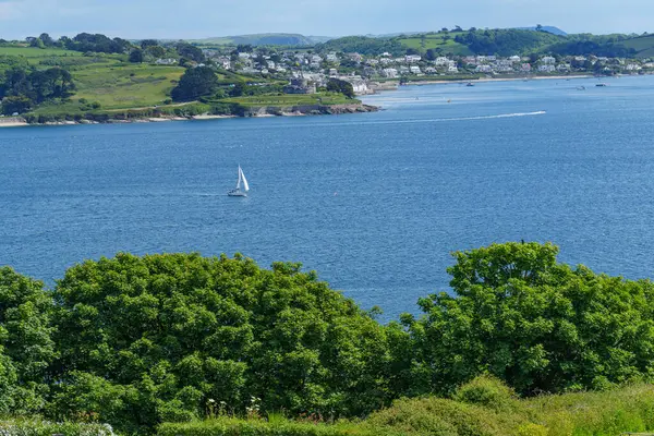 Cornwall 'daki Falmouth şehri.