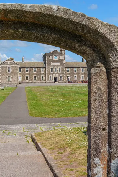 Cornwall 'daki Falmouth şehri.