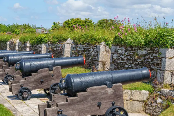 Cornwall 'daki Falmouth şehri.