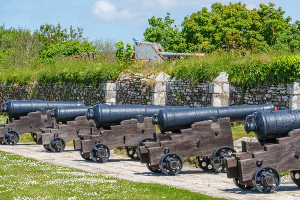 Cornwall 'daki Falmouth şehri.