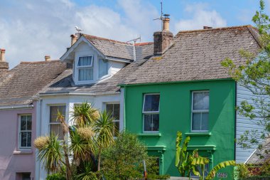 Falmouth şehri Cornwall 'da