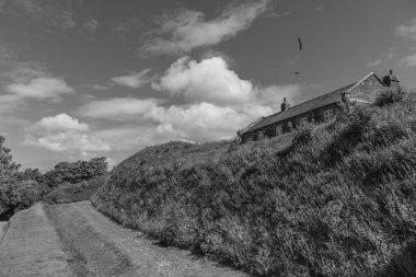 Falmouth şehri Cornwall 'da