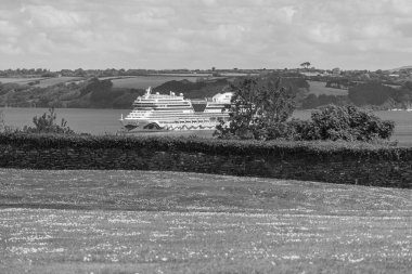 Falmouth şehri Cornwall 'da