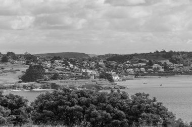 Falmouth şehri Cornwall 'da