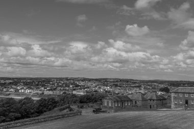 Falmouth şehri Cornwall 'da