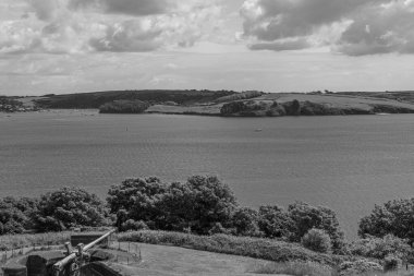 Falmouth şehri Cornwall 'da