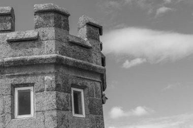 Falmouth şehri Cornwall 'da