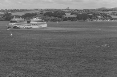 Falmouth şehri Cornwall 'da