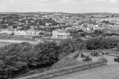 Falmouth şehri Cornwall 'da