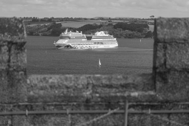 Falmouth şehriyle Cornwall