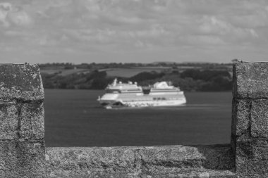 Falmouth şehriyle Cornwall