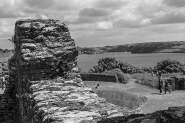 Falmouth şehriyle Cornwall