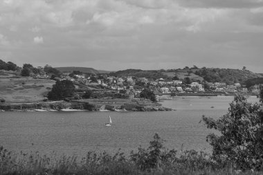 Falmouth şehriyle Cornwall