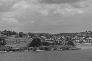 Falmouth şehriyle Cornwall