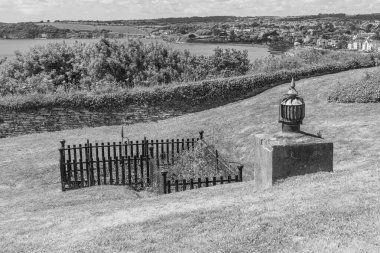 Falmouth şehriyle Cornwall