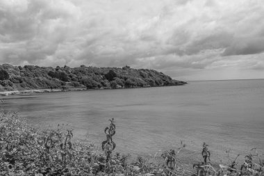 Falmouth şehriyle Cornwall