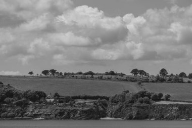 Falmouth şehriyle Cornwall