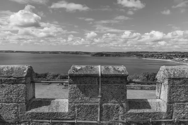 Falmouth şehri Cornwall 'da