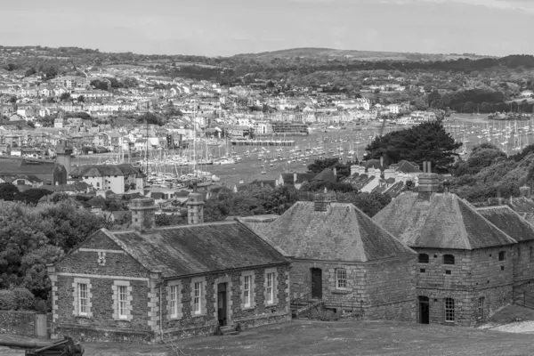 Falmouth şehriyle Cornwall