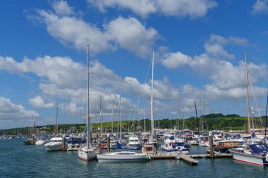 Denizde Cornwall 'da Falmouth