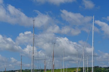 Denizde Cornwall 'da Falmouth