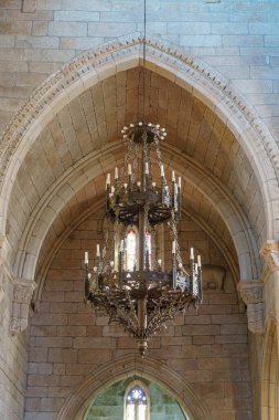 İspanya 'daki küçük betanzos şehri.