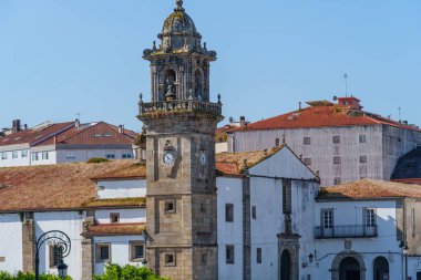 İspanya 'daki küçük betanzos şehri.