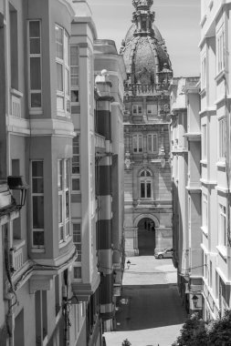 İspanyol şehri bir koruna.