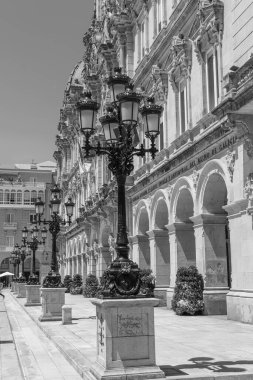 İspanyol şehri bir koruna.