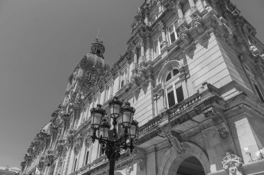 İspanyol şehri bir koruna.