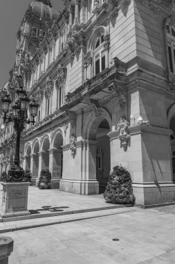 İspanyol şehri bir koruna.