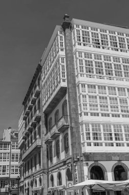 İspanyol şehri bir koruna.