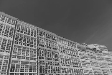 İspanyol şehri bir koruna.